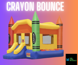 Crayon Bounce House